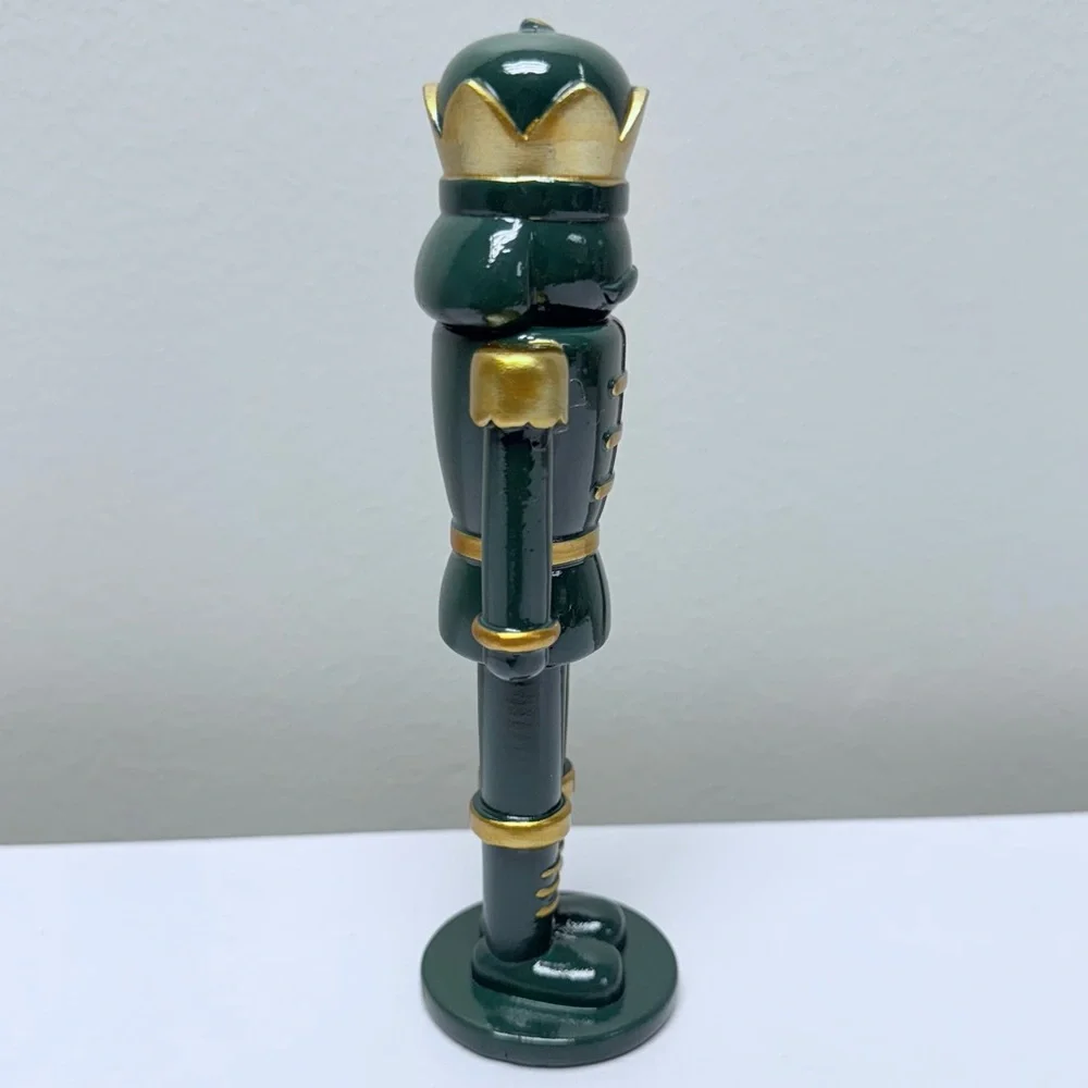 NEW Target Bullseye Playground Green w/ Gold Accents 6.4” Christmas Nutcracker